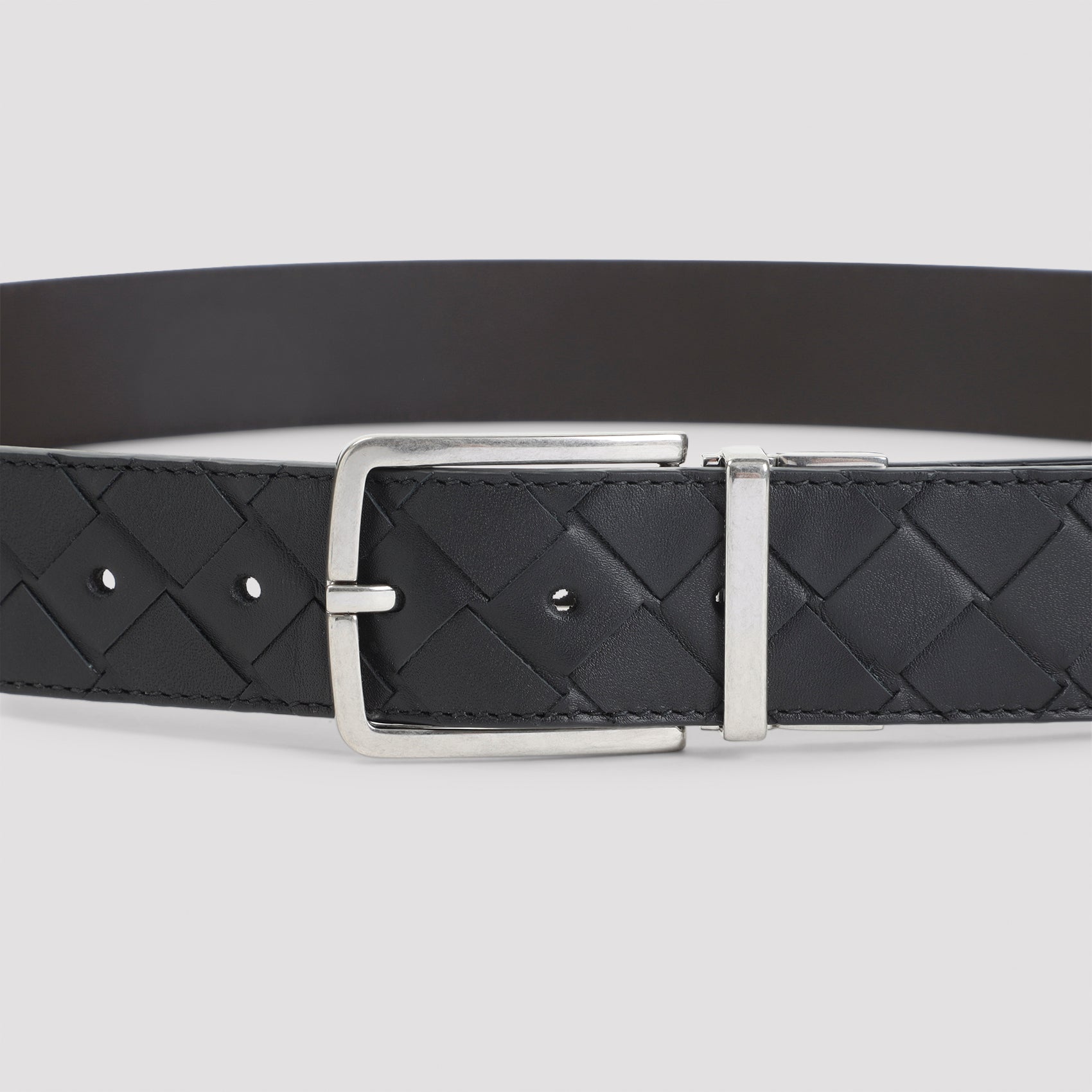 BOTTEGA VENETA Leather Belt - H:3.5cm