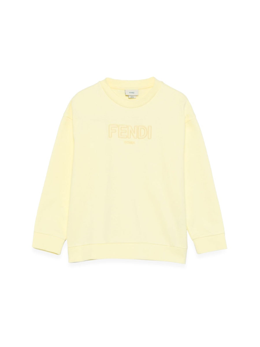 FENDI Logo Mini Sweatshirt for Boys