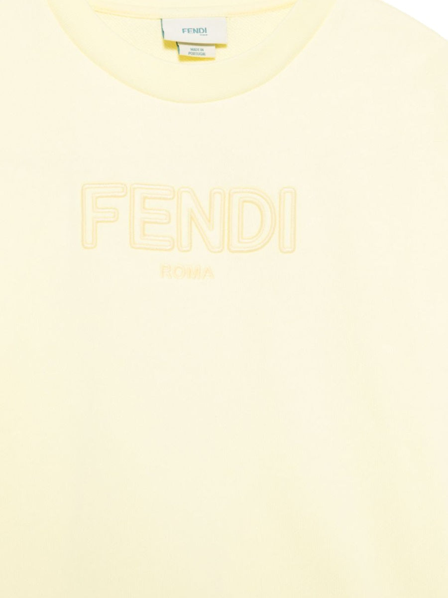 FENDI Logo Mini Sweatshirt for Boys