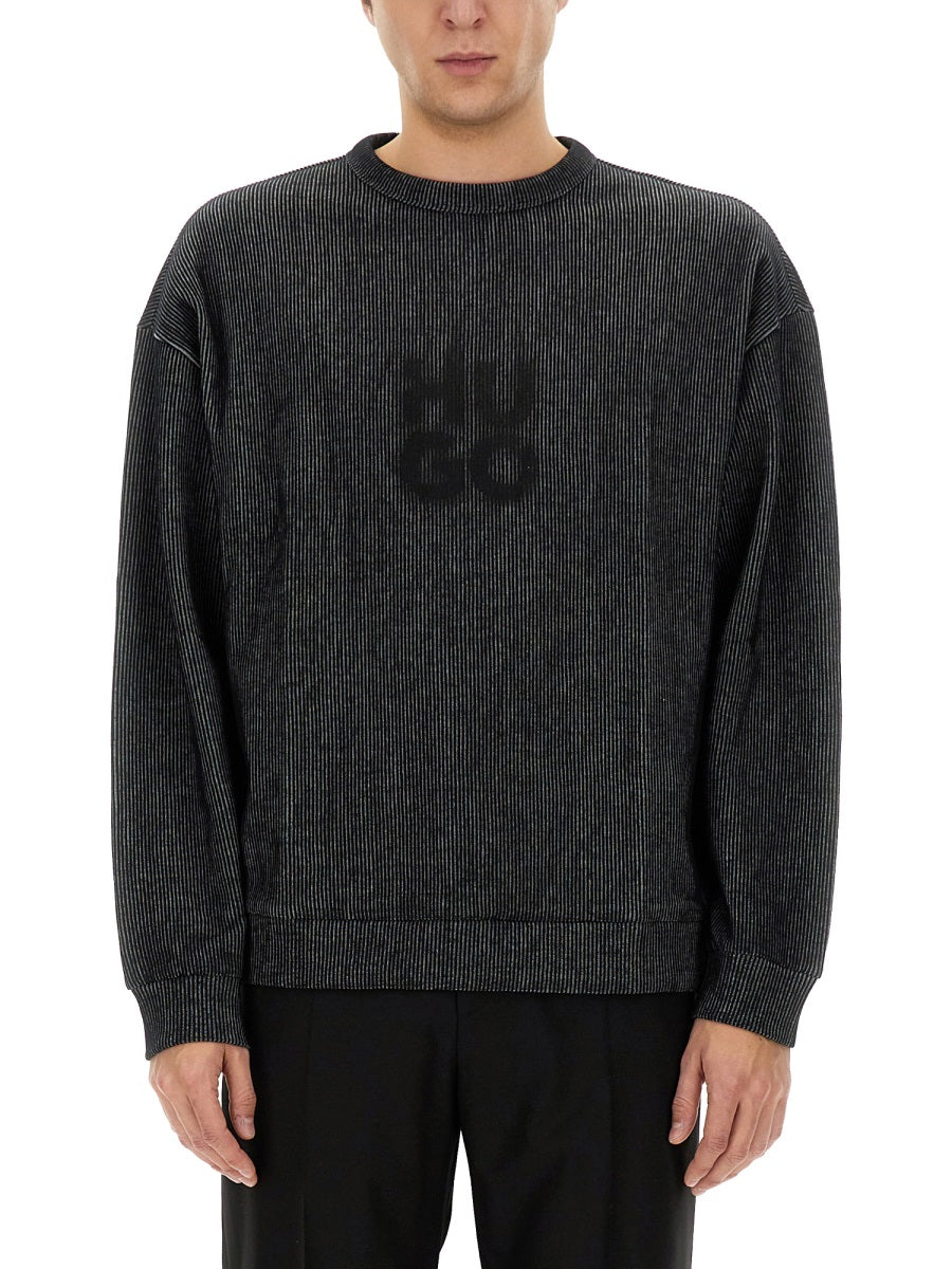 HUGO Logo Sweatshirt for Men - Size L
