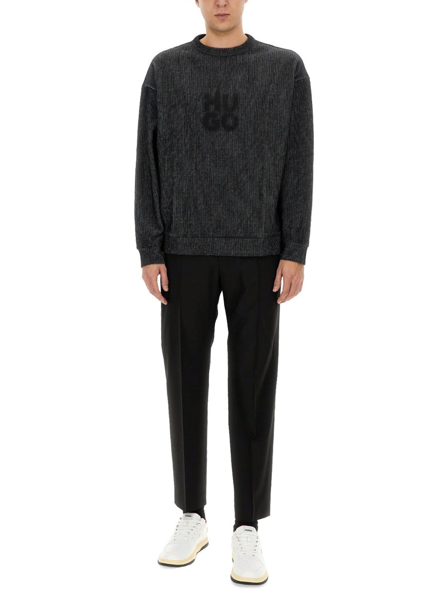 HUGO Logo Sweatshirt for Men - Size L