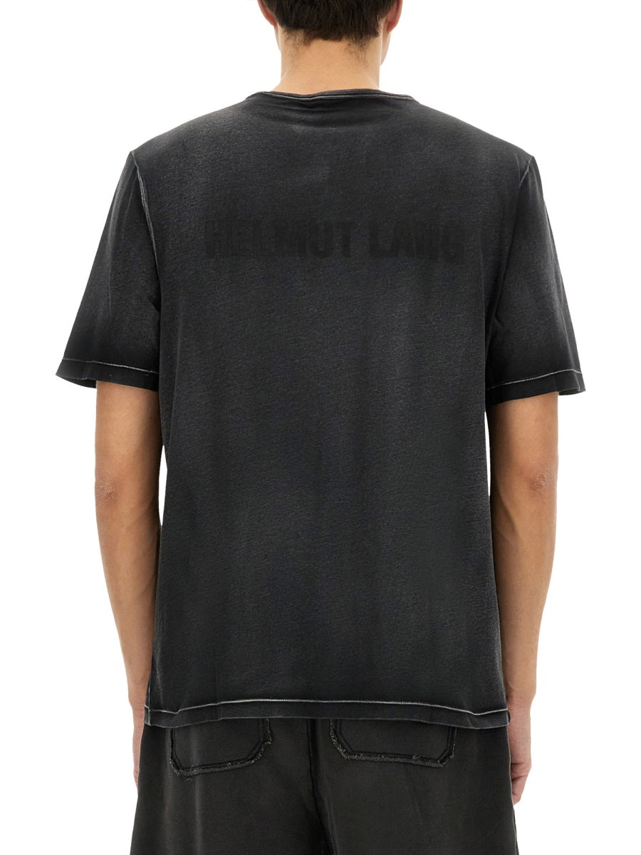 HELMUT LANG Garment-Dyed New York T-Shirt - Regular Fit