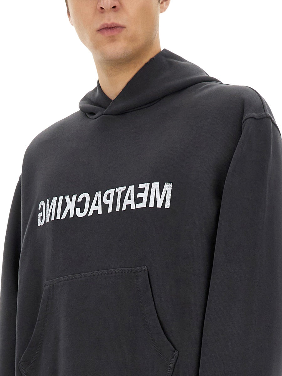 HELMUT LANG Regular Fit Hoodie - SS25 Collection