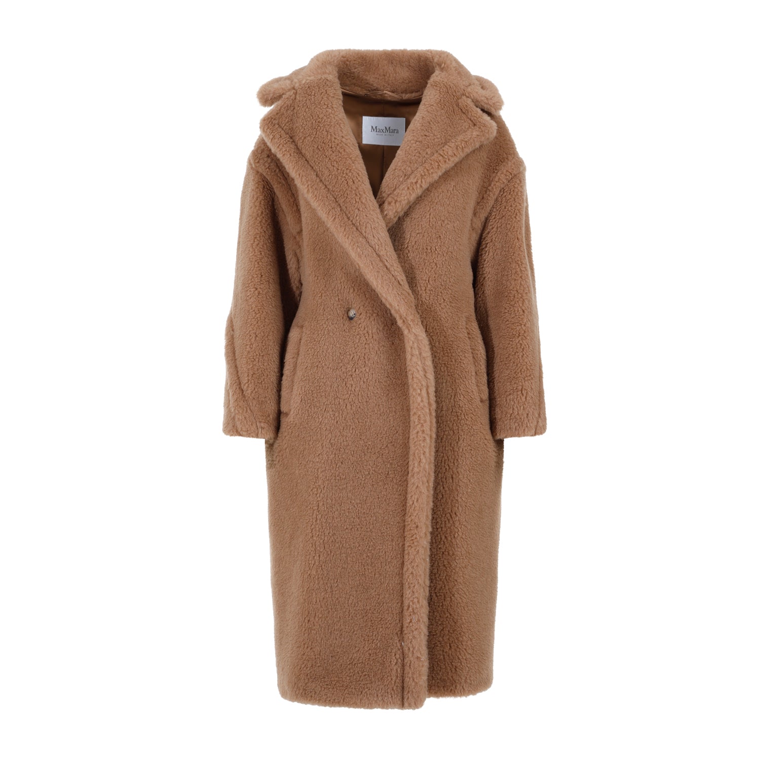 MAX MARA Teddy Jacket for Men - Double Breasted Peacoat