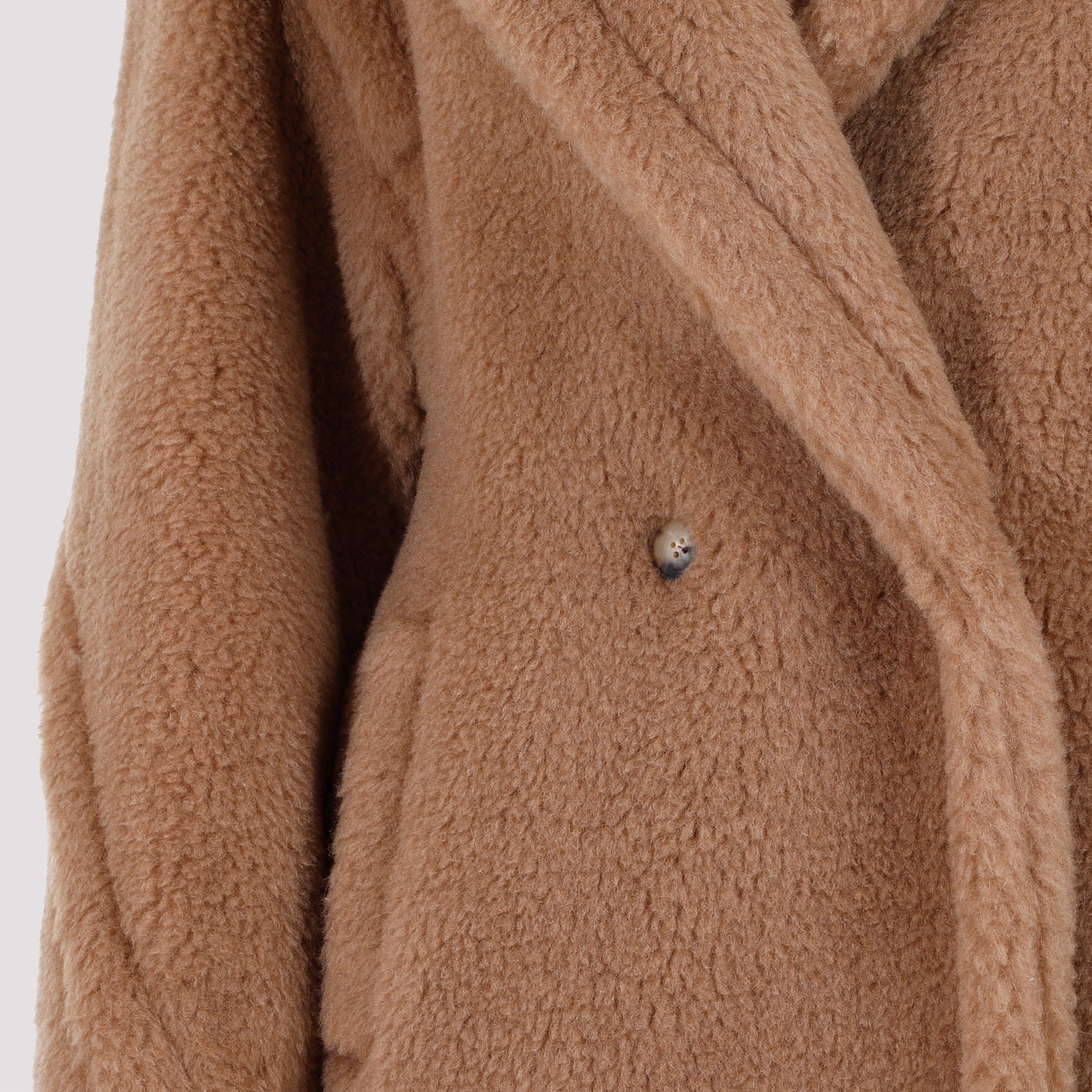 MAX MARA Teddy Jacket for Men - Double Breasted Peacoat