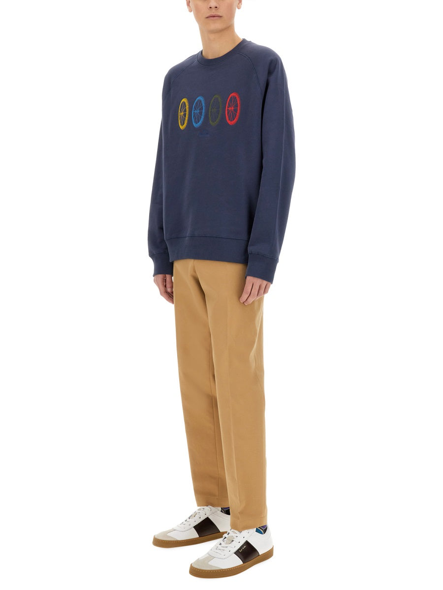 PS BY PAUL SMITH Bike Wheel Sweatshirt - Size L