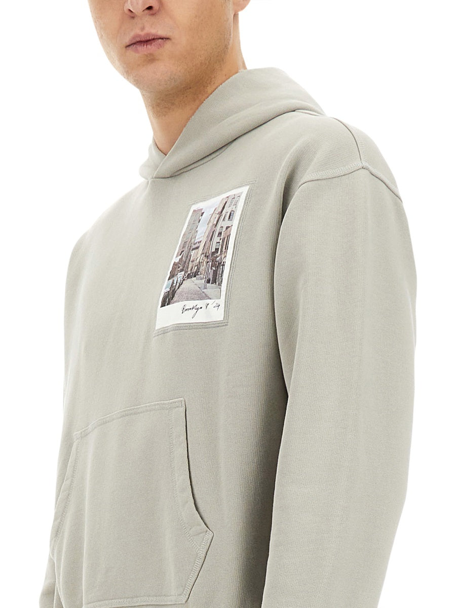 HELMUT LANG Men's Postcard Hoodie - Size L