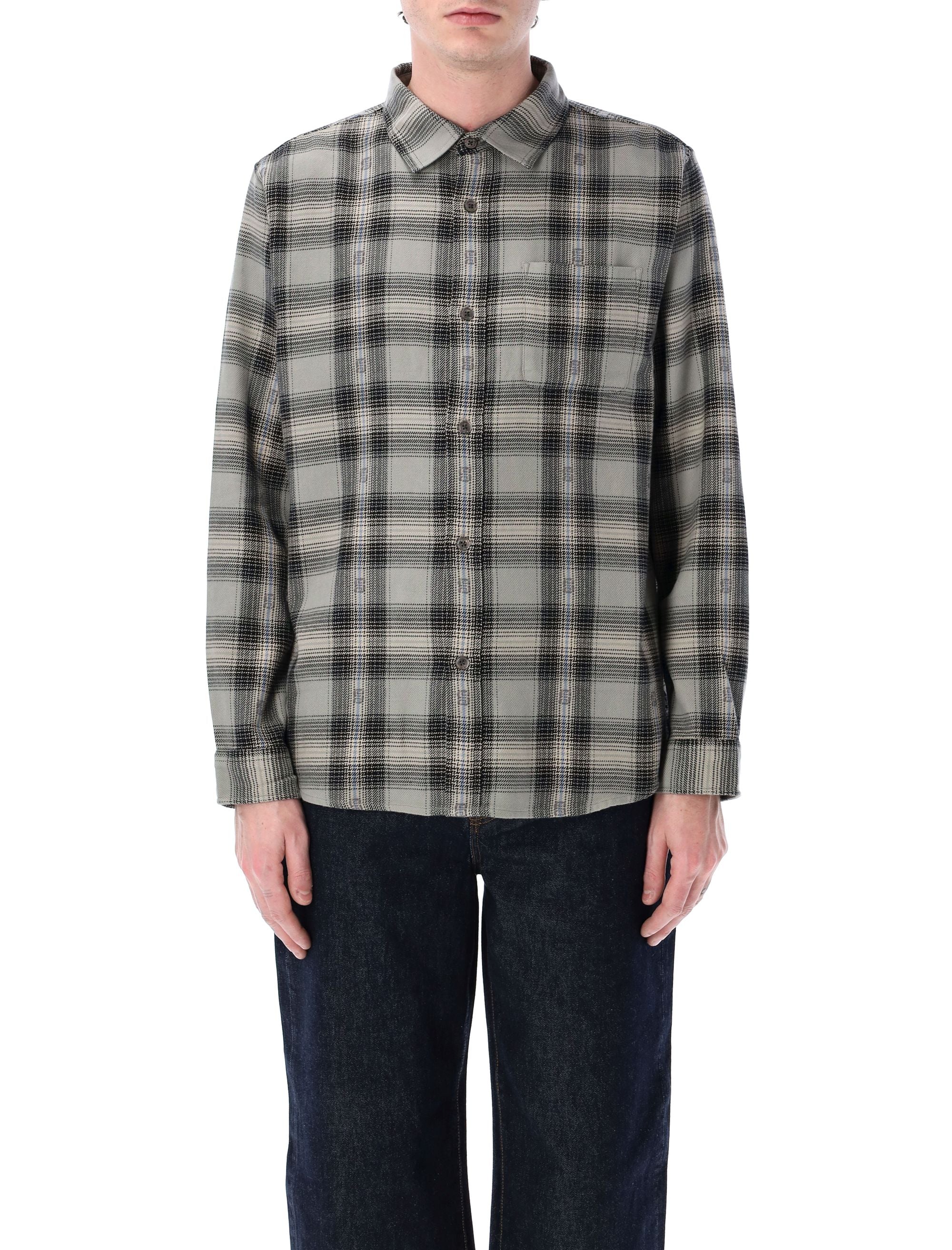 STUSSY Men's Motif Plaid Shirt - Size L