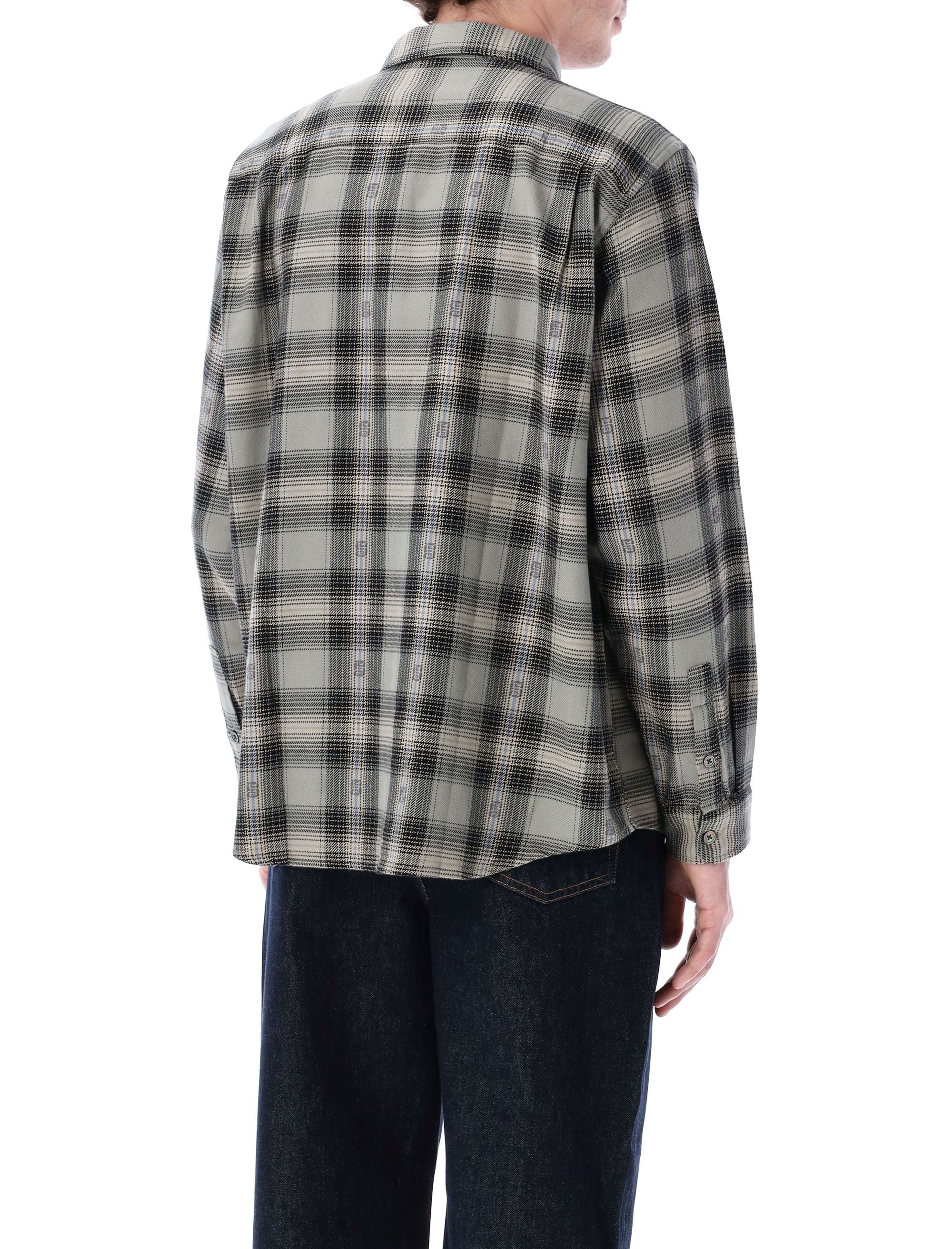STUSSY Men's Motif Plaid Shirt - Size L