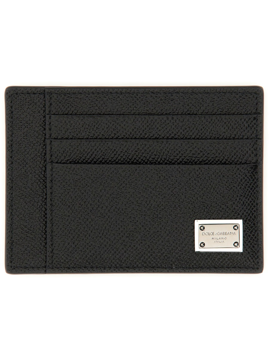 DOLCE & GABBANA Leather Card Holder