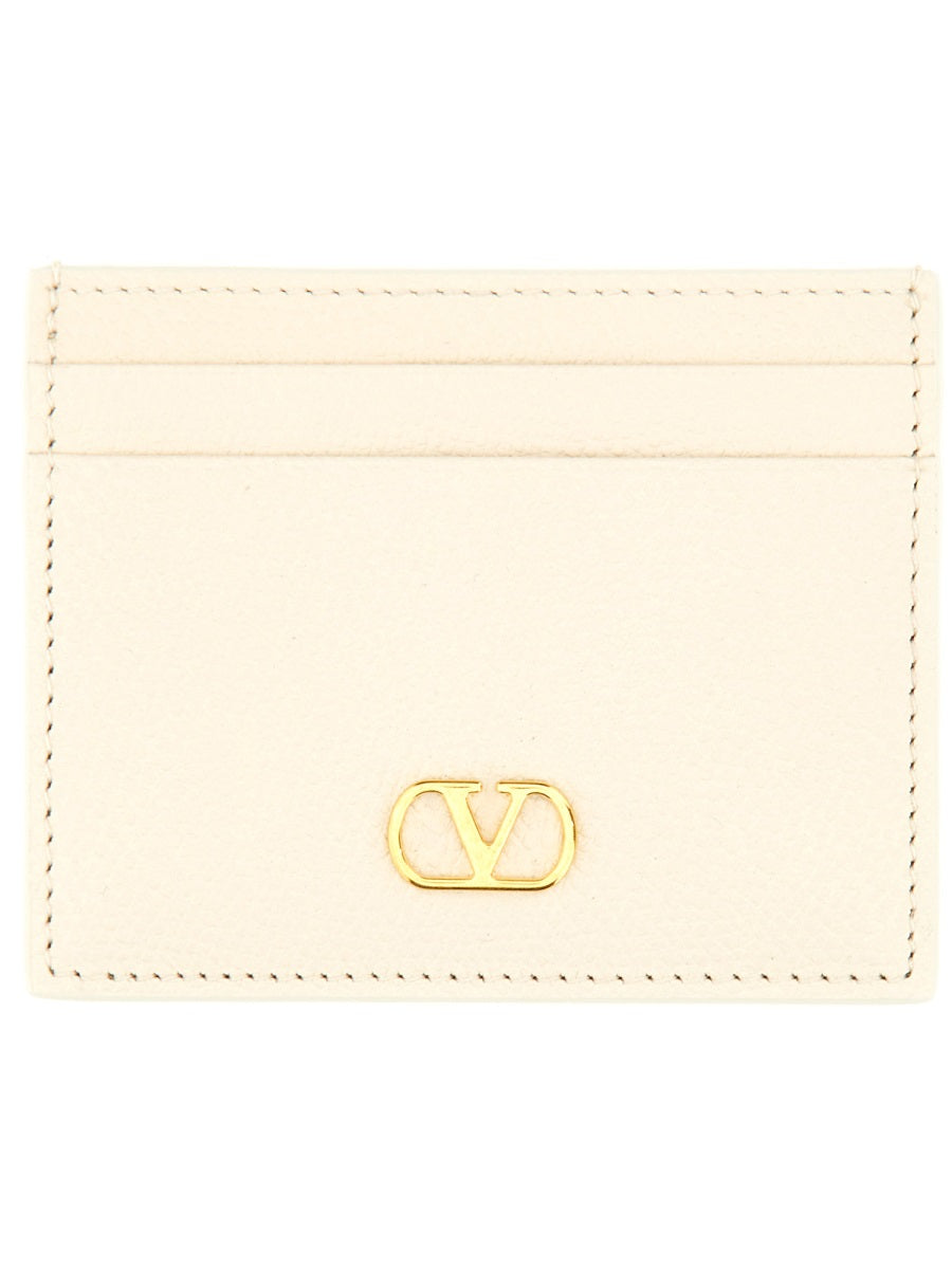VALENTINO GARAVANI Signature Vlogo Mini Card Holder