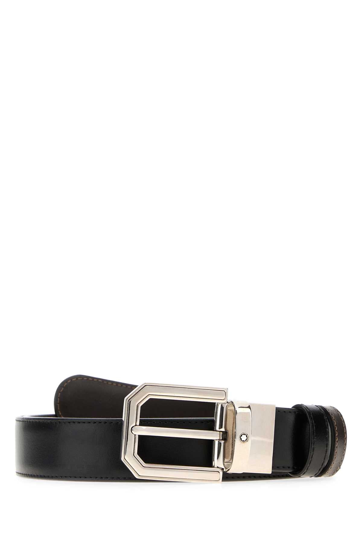 MONTBLANC Reversible Leather Belt for Women - 30mm