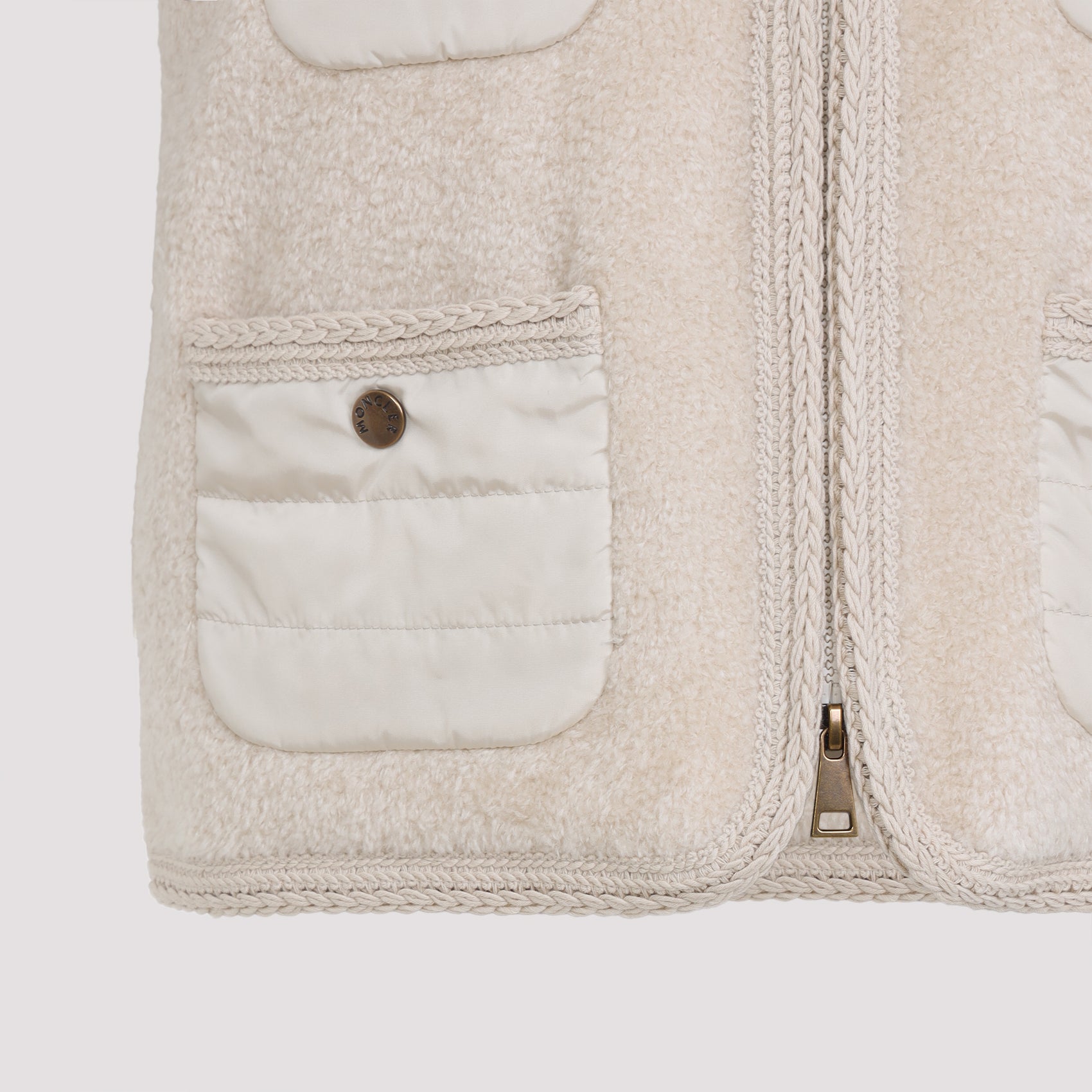 MONCLER Men's Feather Down Vest - Perfect for Spring