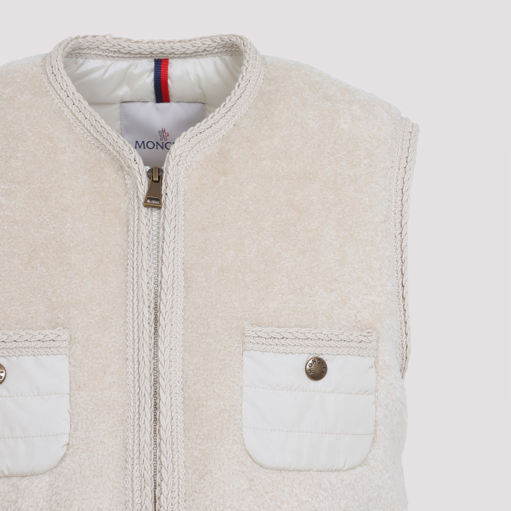 MONCLER Men's Feather Down Vest - Perfect for Spring