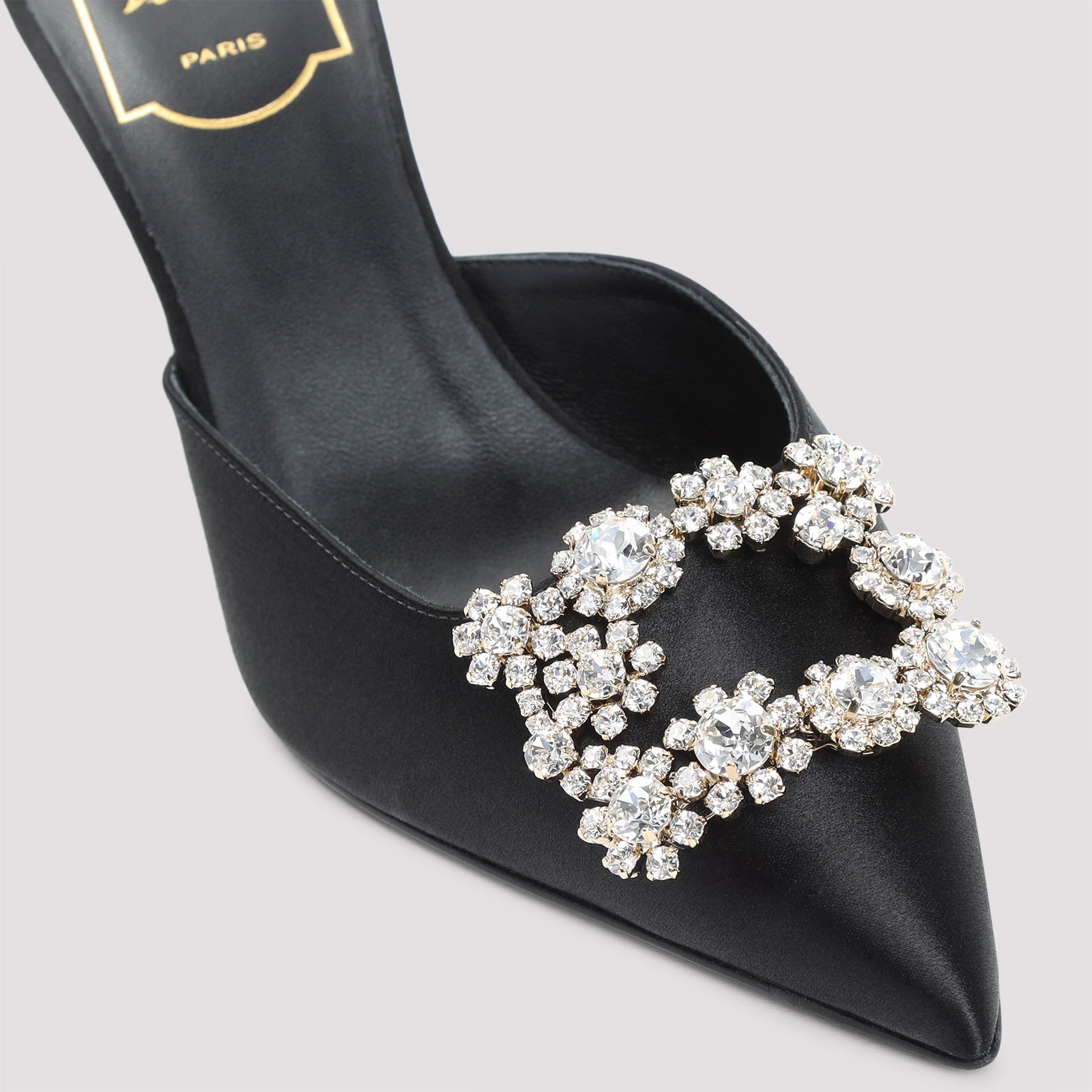 ROGER VIVIER Flower Strass 65 Flat Shoes for Men