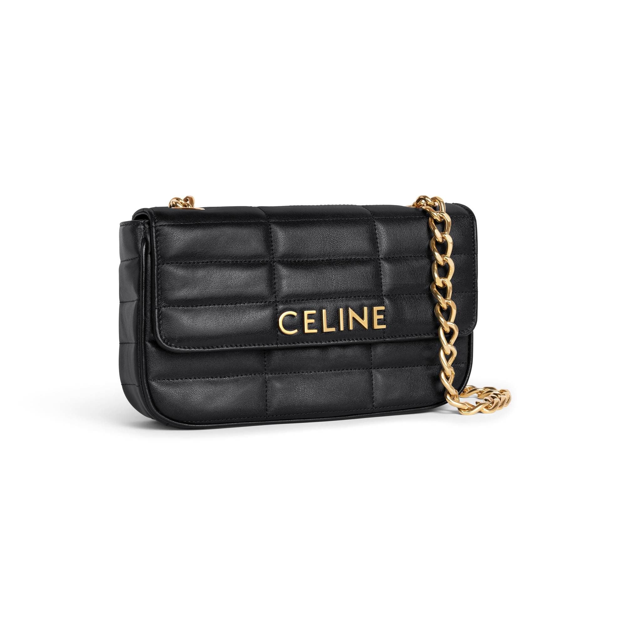 CELINE Elegant Shoulder Handbag