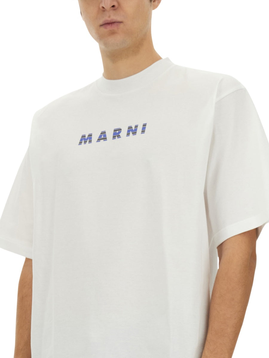 MARNI Logo Tee for Men - Size 48