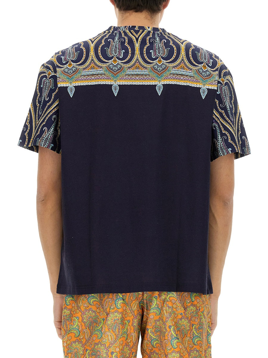 ETRO Men's Cotton T-Shirt - SS25 Collection