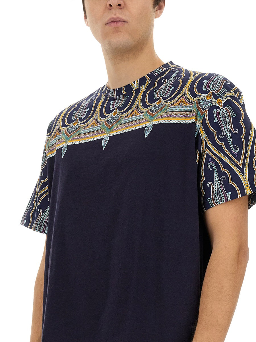 ETRO Men's Cotton T-Shirt - SS25 Collection
