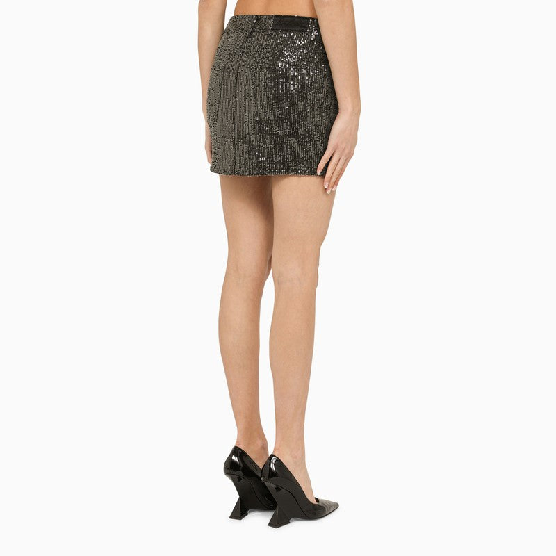 ROTATE BIRGERCHRISTENSEN Micro Sequin Mini Skirt for Women