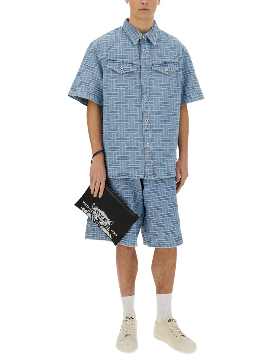 KENZO Oversized Denim Shirt - M