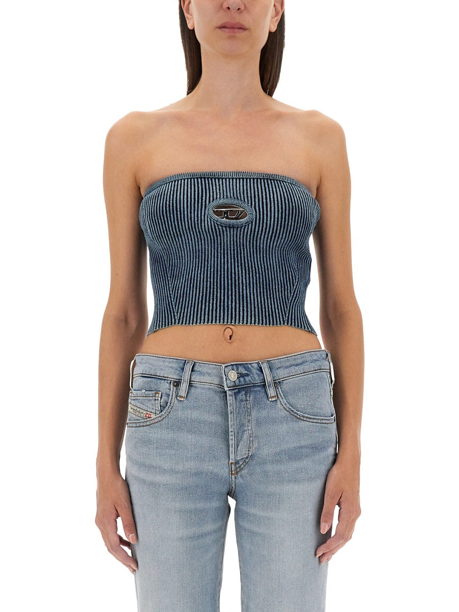DIESEL Women’s Mini Denim Top - M-Clarksville
