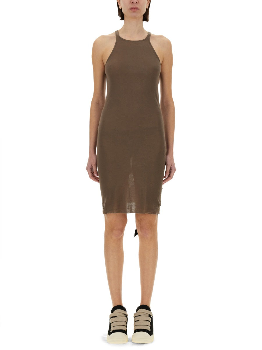 RICK OWENS DRKSHDW Women's Mini Cotton Tank Dress