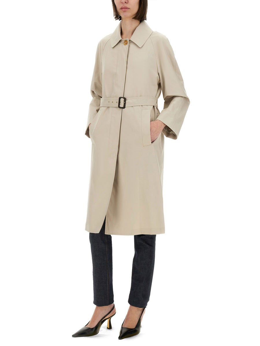 S MAX MARA Elegant Trench Jacket - Size 40