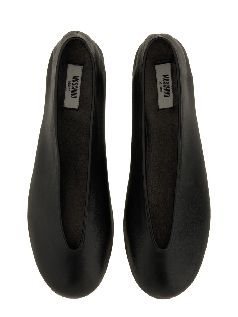 MOSCHINO Mini Dancer Duck Flats for Women