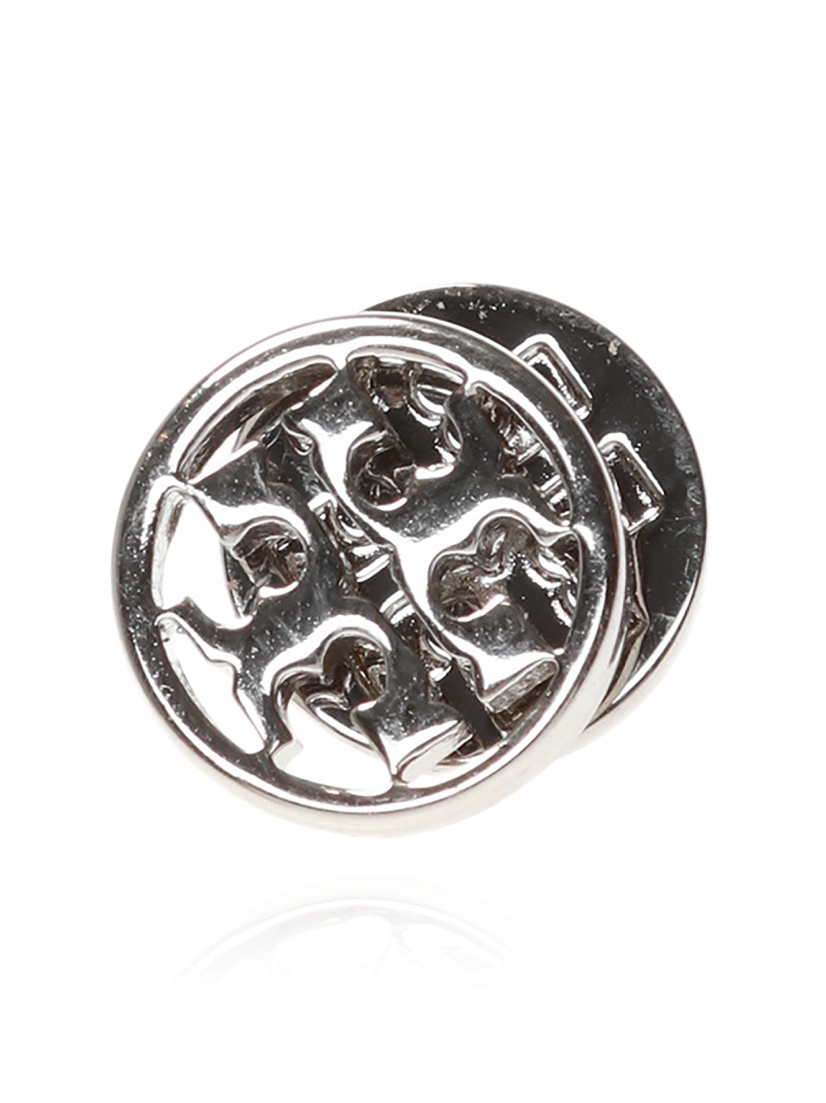 TORY BURCH Miller Monogram Logo Stud Earrings