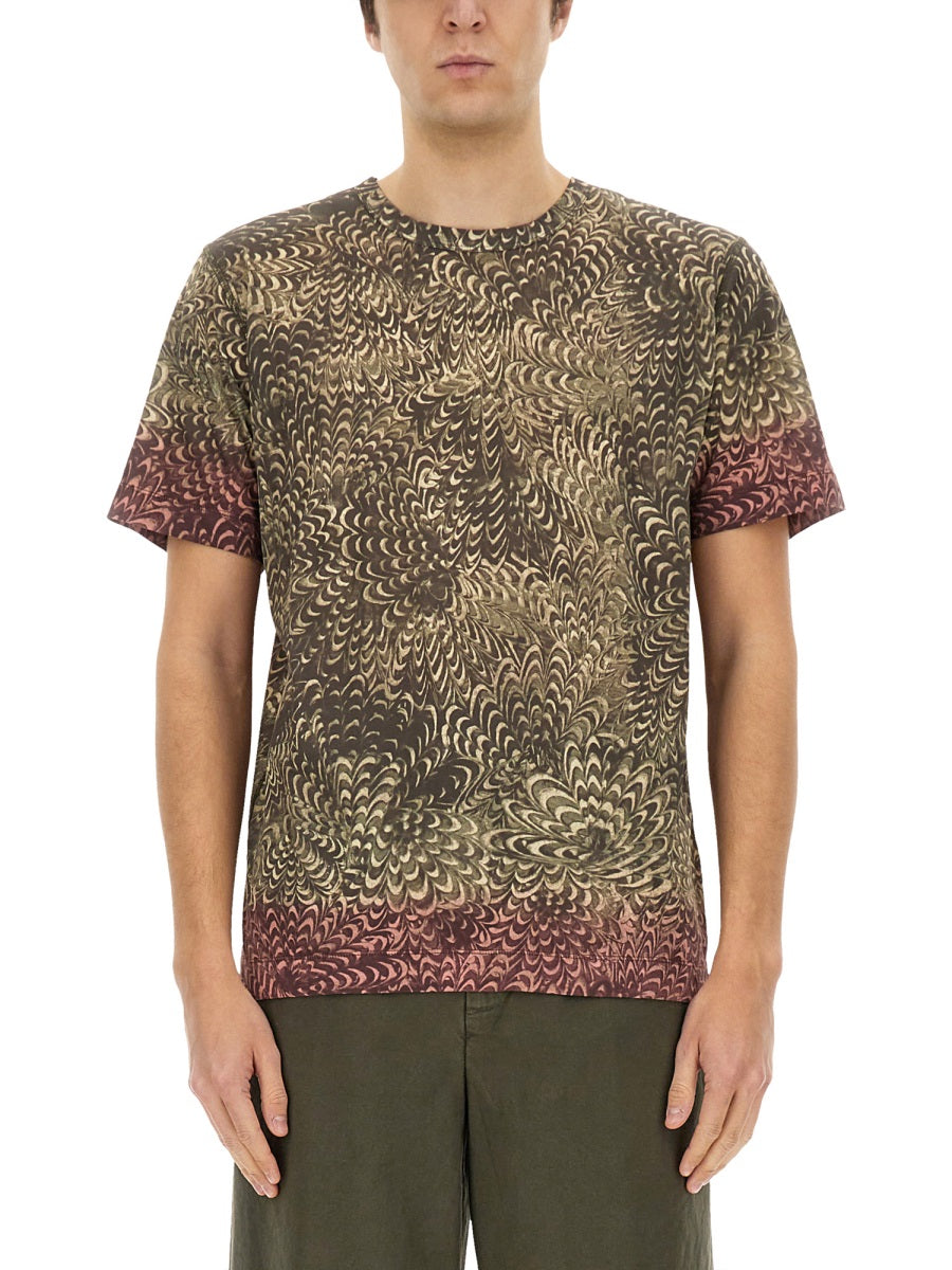 DRIES VAN NOTEN Regular Fit T-Shirt - Men's Large