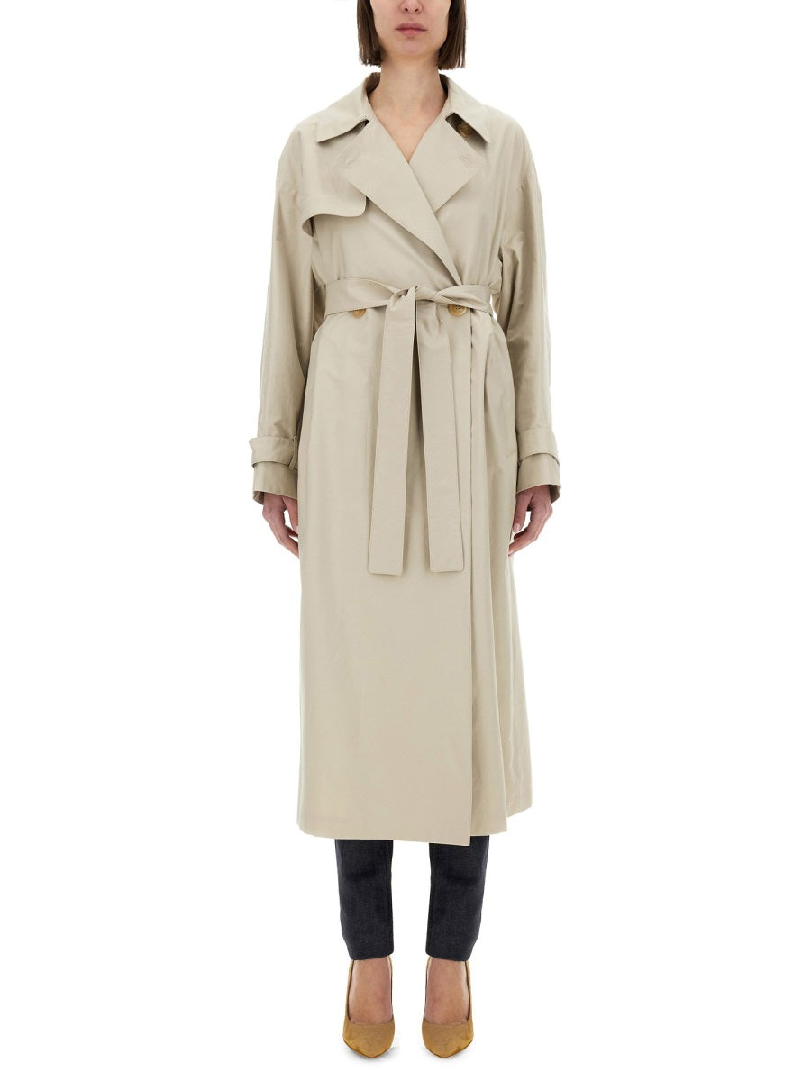 MAX MARA Women's Long Trench Jacket