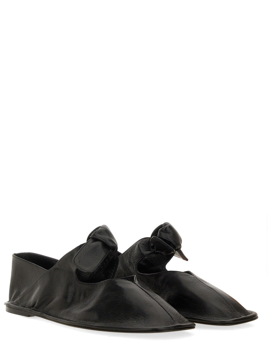 HEREU Lambskin Ballet Flats for Women