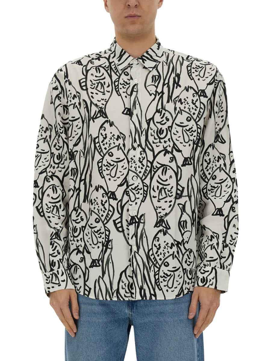 JACQUEMUS The Simon Shirt - Size 50