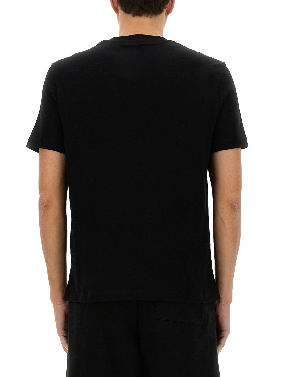 HELMUT LANG Embroidered Logo T-Shirt - Size L