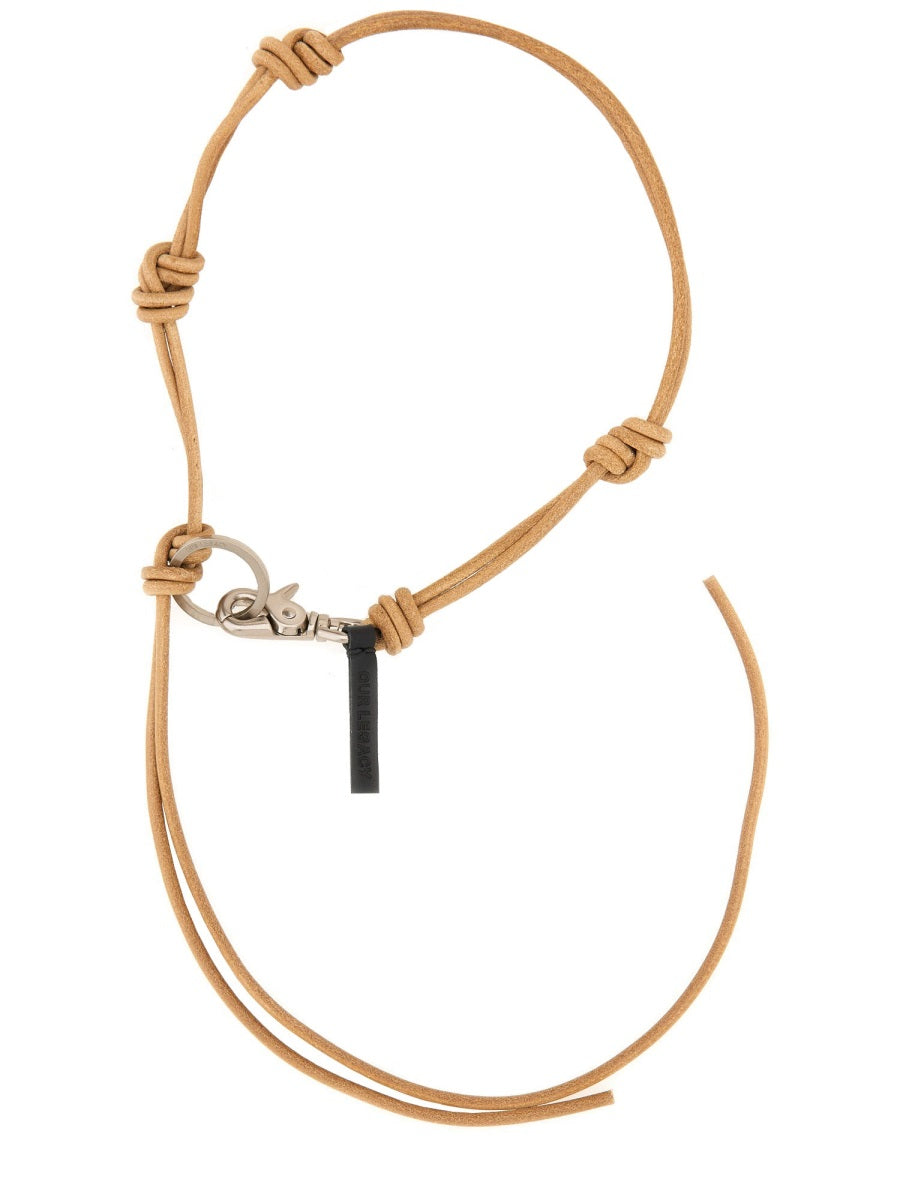 OUR LEGACY Leather Keychain