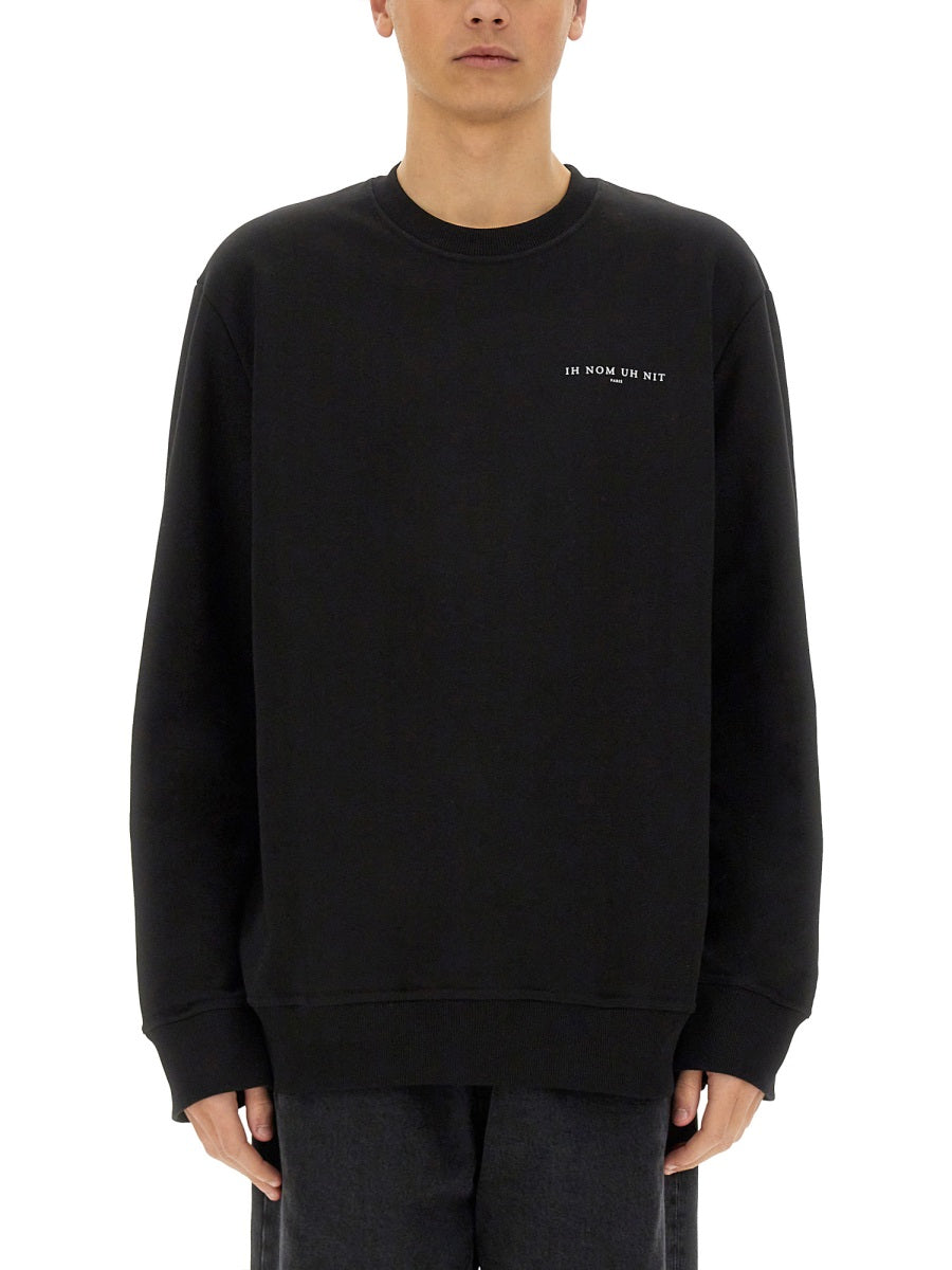 IH NOM UH NIT Crown Mask Print Sweatshirt Size L