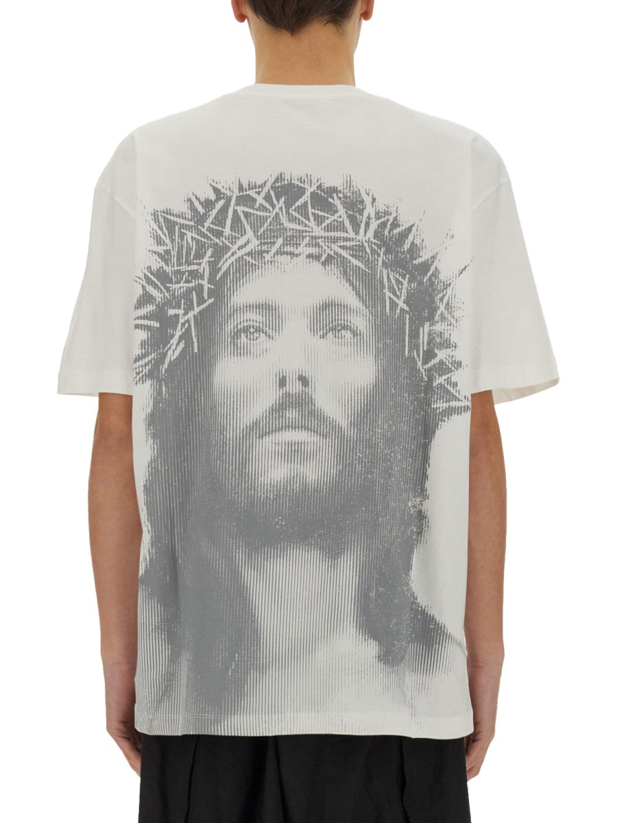 IH NOM UH NIT Jesus Love All Print T-Shirt - Size L