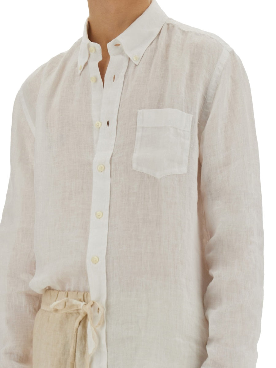 120% LINO Linen Button Down Shirt - Size L