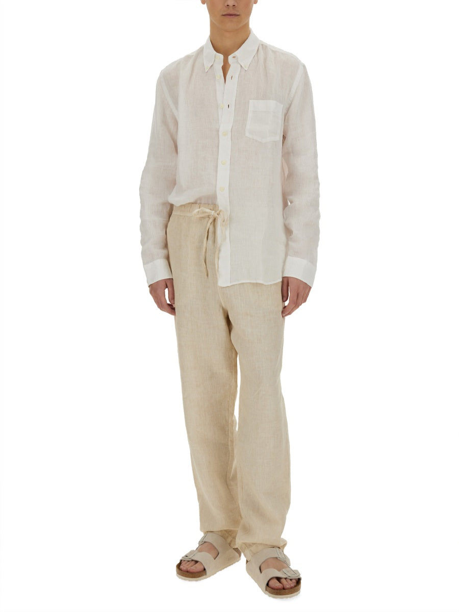 120% LINO Linen Button Down Shirt - Size L