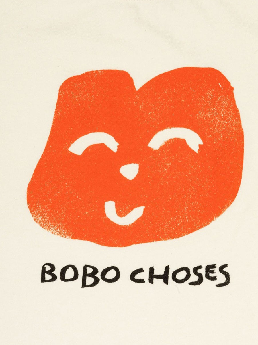 BOBO CHOSES Joyful Face Mini T-Shirt