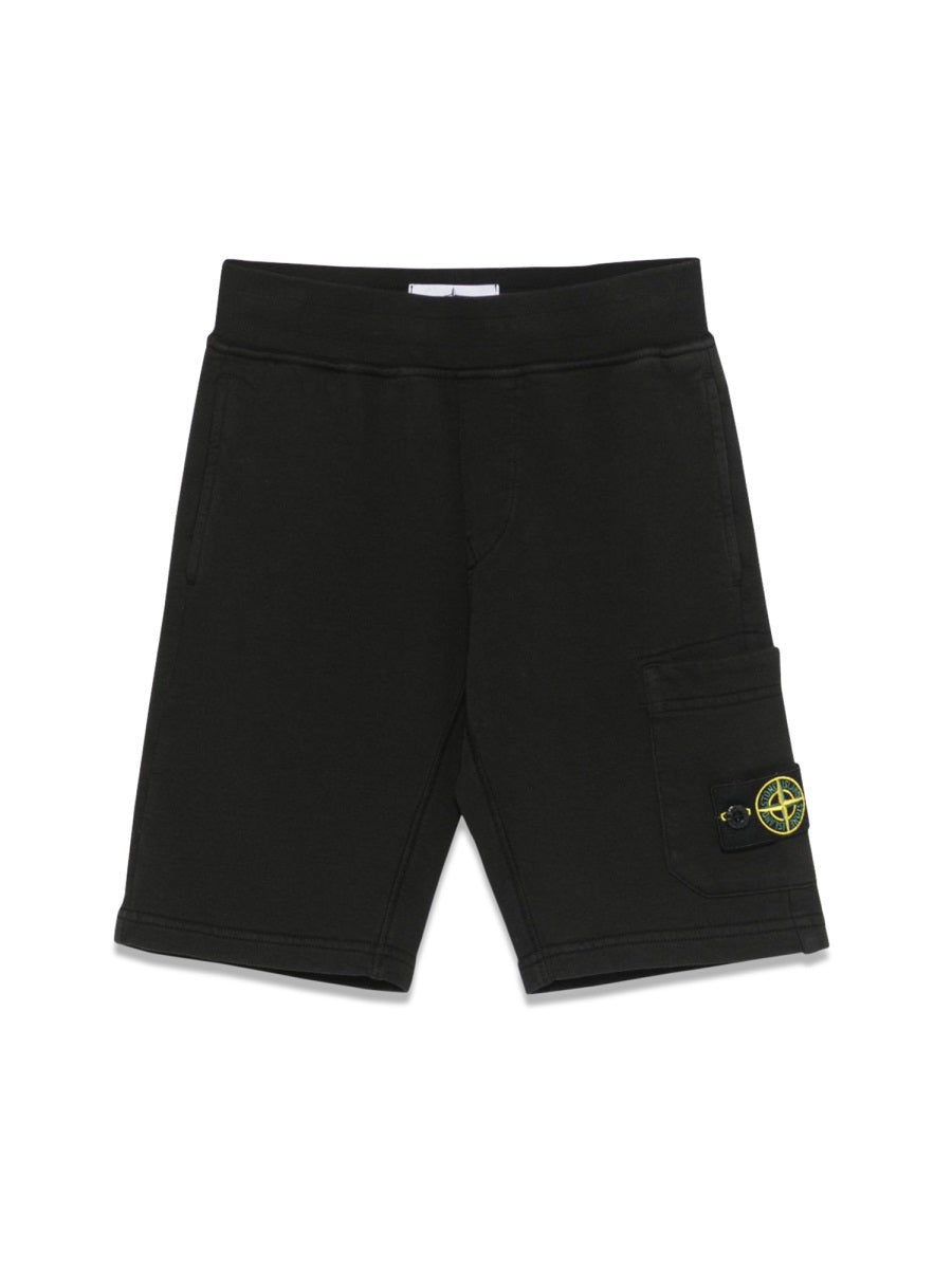STONE ISLAND Mini Sweatshirt Shorts for Kids