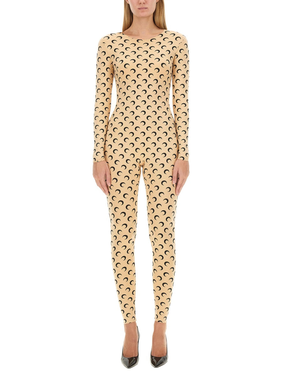 MARINE SERRE Slim Fit Jumpsuit - Size S