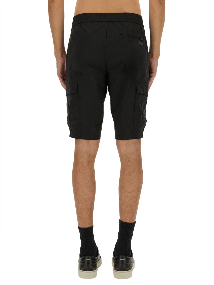 BOSS Urban Cargo Shorts - Size 48 IT
