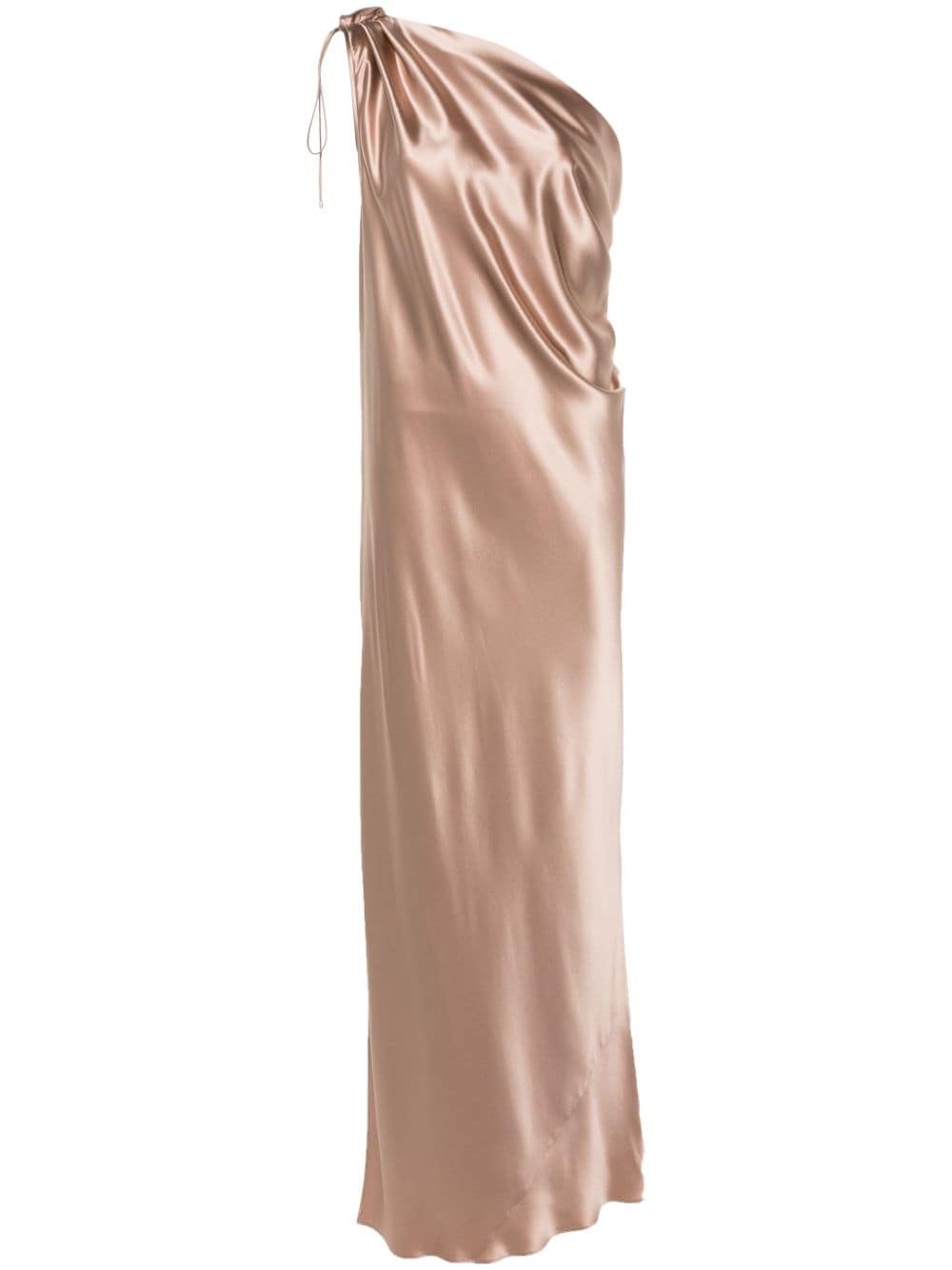 MAX MARA PIANOFORTE Elegant Silk Long Dress for Women