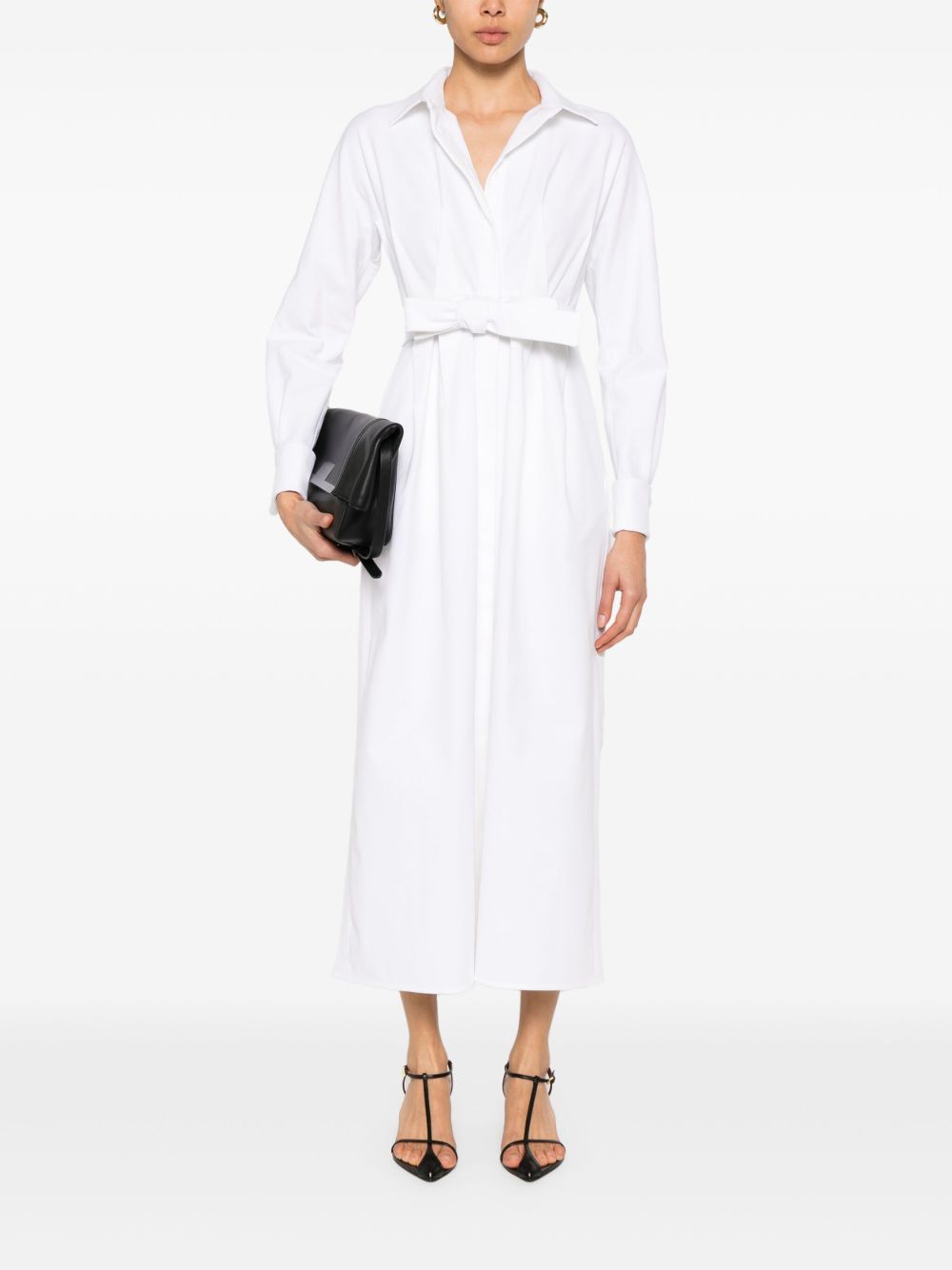 MAX MARA Cotton Long Shirt Dress for Women
