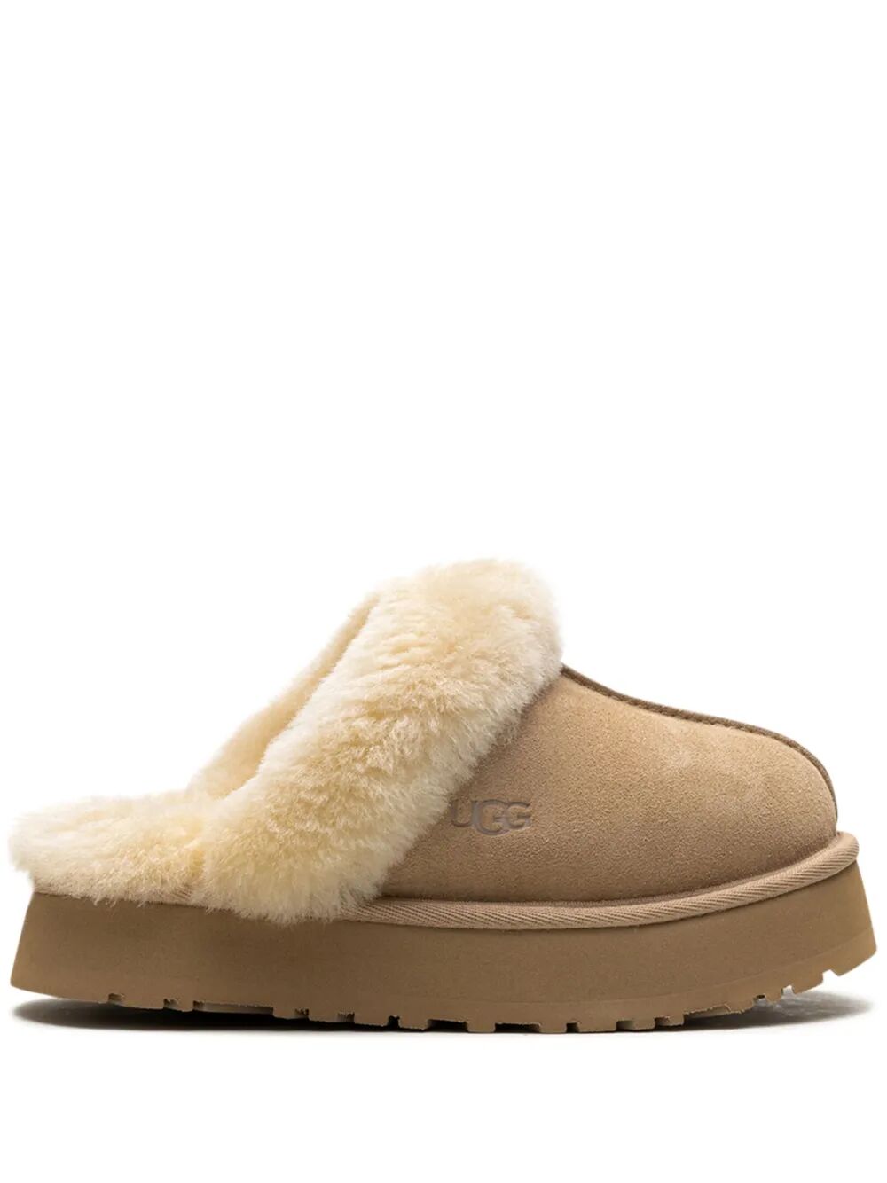 UGG Unisex Suede Disquette Sandals