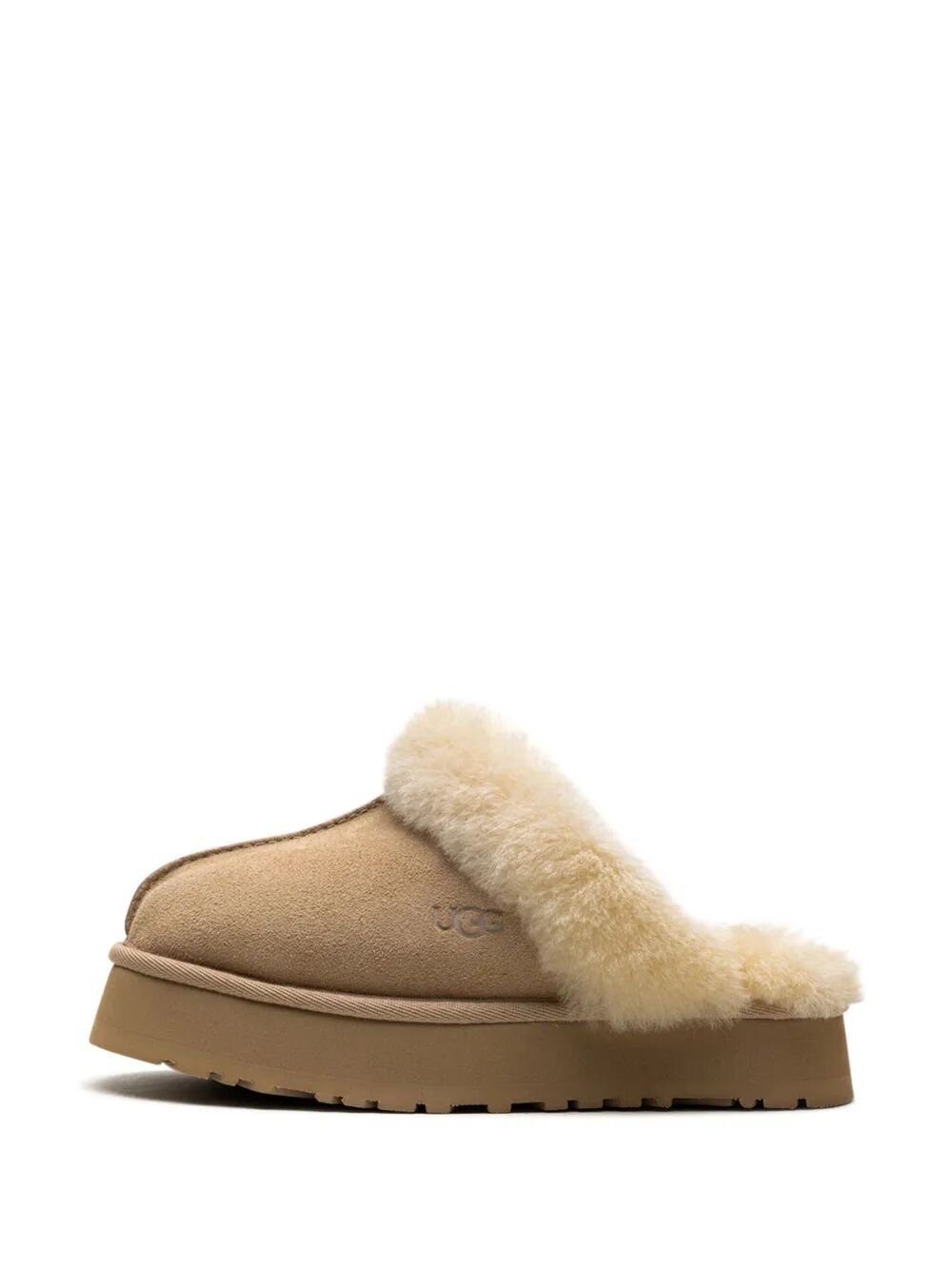 UGG Unisex Suede Disquette Sandals