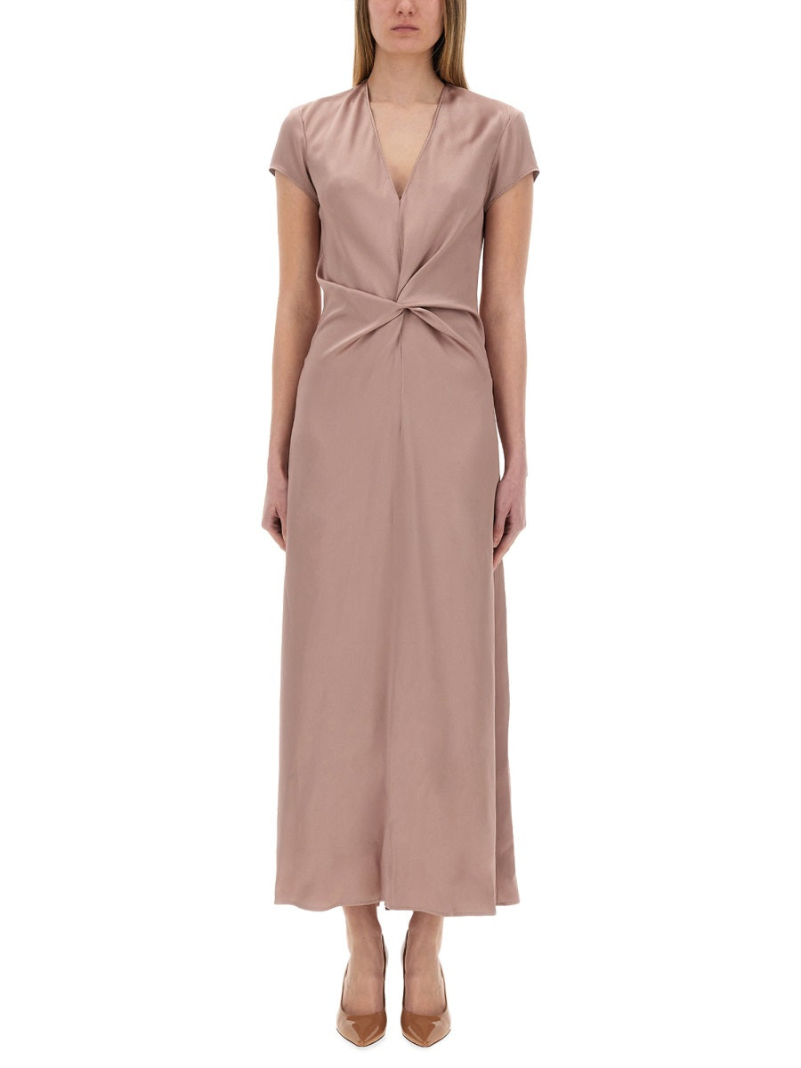 ALYSI Elegant Satin Dress - Size 38