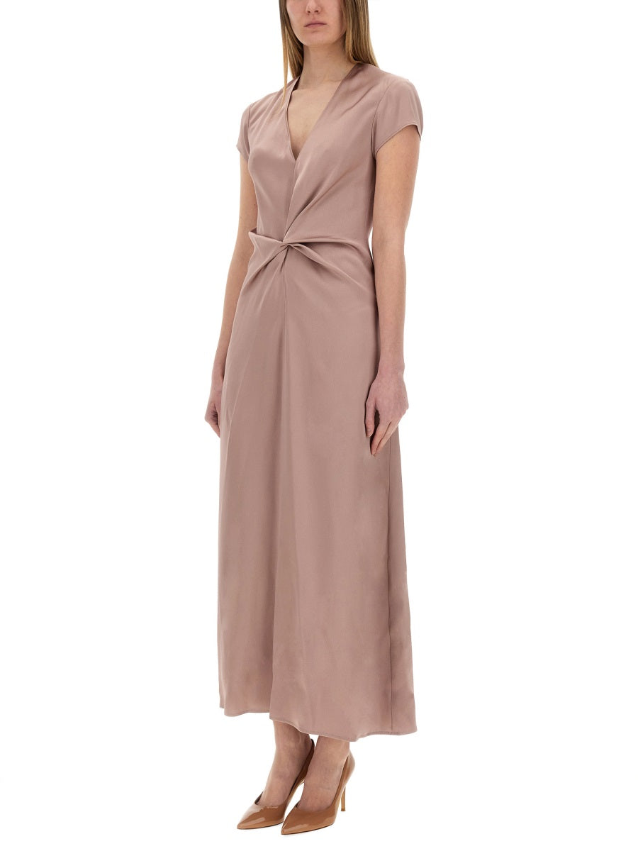 ALYSI Elegant Satin Dress - Size 38